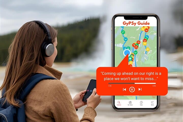 Old Faithful Self-Guided Audio Walking Tour — Explore Yellowstone's Upper Geyser Basin