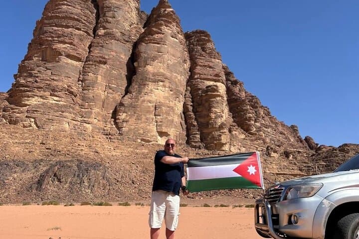 Petra and Wadi Rum in One Day: Siq Walk, Treasury & Wadi Rum 4x4 Adventure photo 2