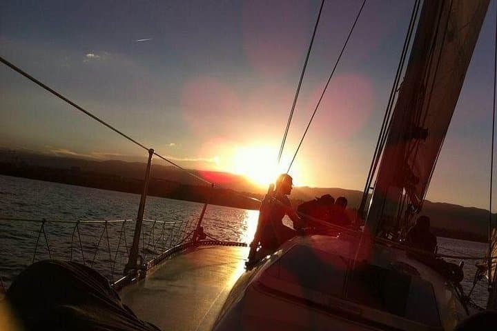 Geneva Sunset Sailing: Private Lake Geneva Cruise with Swim, Snacks, and Sailing Lessons photo 3