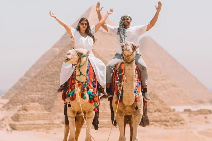 Giza Pyramids, Saqqara & Memphis: Full-Day Private Tour with Sound & Light Show photo 1