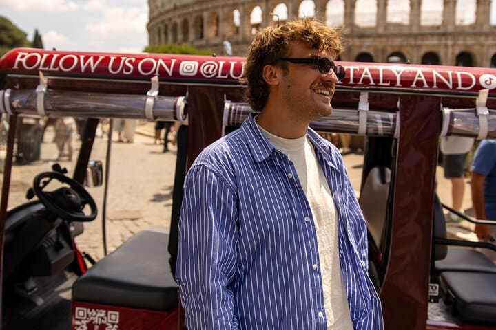 Rome Golf Cart Food and Sightseeing Tour: Culinary Streets & Historic Sights photo 1