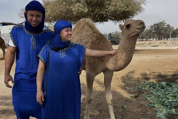 Agadir Camel Ride: Lakefront Forest Trek with Traditional Outfits photo 3