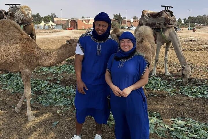Agadir Camel Ride: Lakefront Forest Trek with Traditional Outfits photo 6
