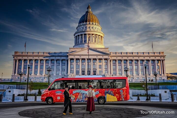 Salt Lake City Guided Bus Tour — 2.5-Hour Temple Square, Capitol & Historic Sights
