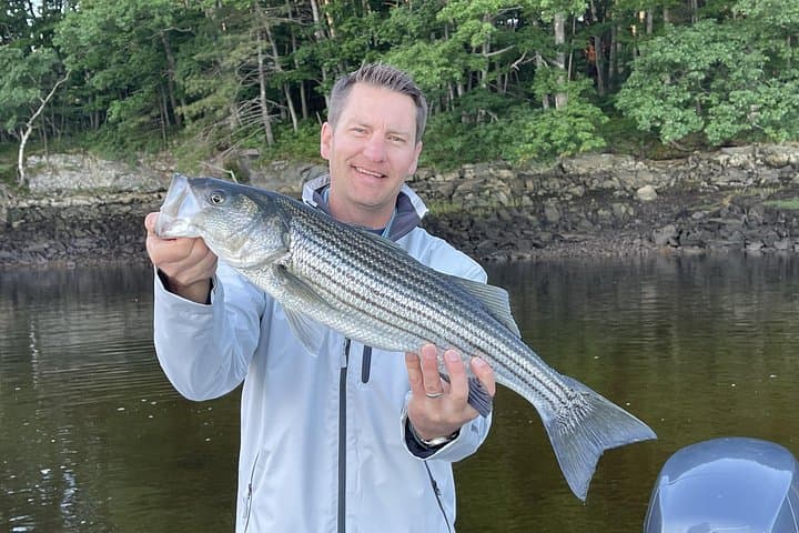 Kennebunkport Coastal Fishing: 4-Hour Private Inshore Charter for Striped Bass & Mackerel photo 4