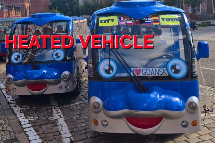 Gdańsk Golf Cart City Tour: Old Town, Shipyard & Motława Highlights