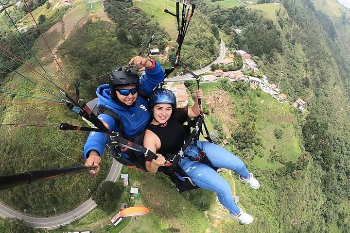 Paragliding Over Medellín: Tandem Flights from San Félix with Valley & Waterfall Views photo 3