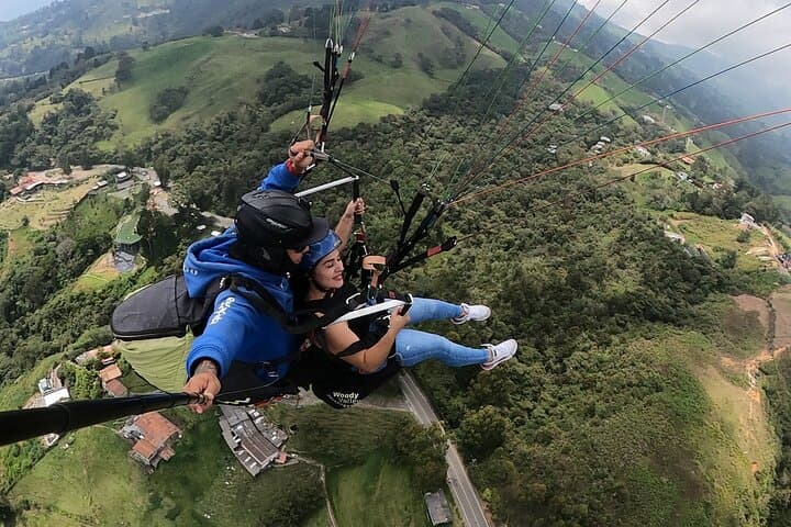 Paragliding Over Medellín: Tandem Flights from San Félix with Valley & Waterfall Views photo 5