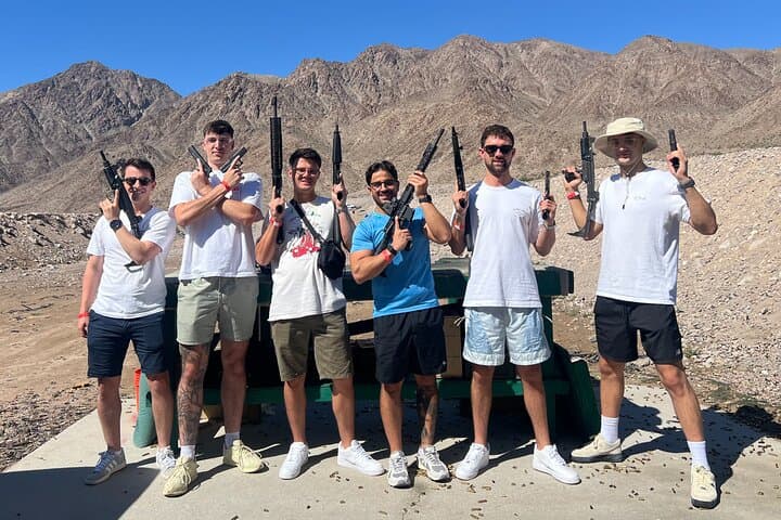 Las Vegas Desert Full-Auto Shooting Adventure: Outdoor Range with Machine Guns photo 3