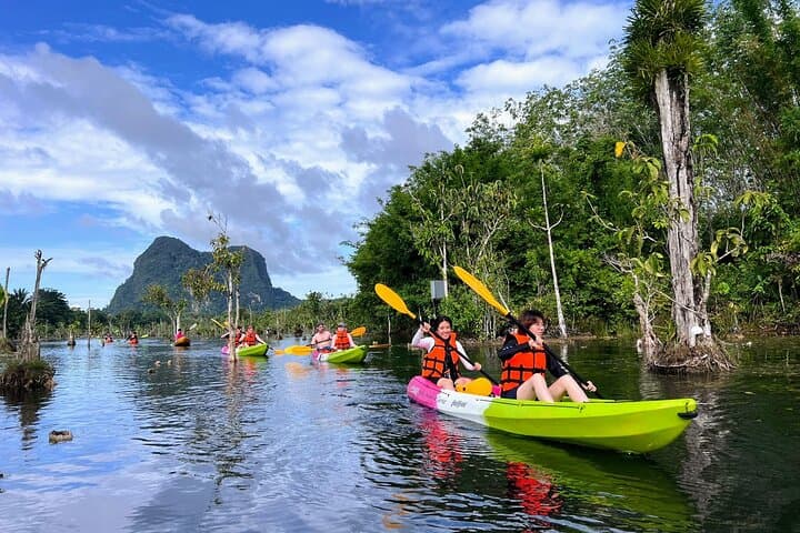 Klong Root Kayak Immersion: Paddle, Swim & Farm Visit Near Krabi