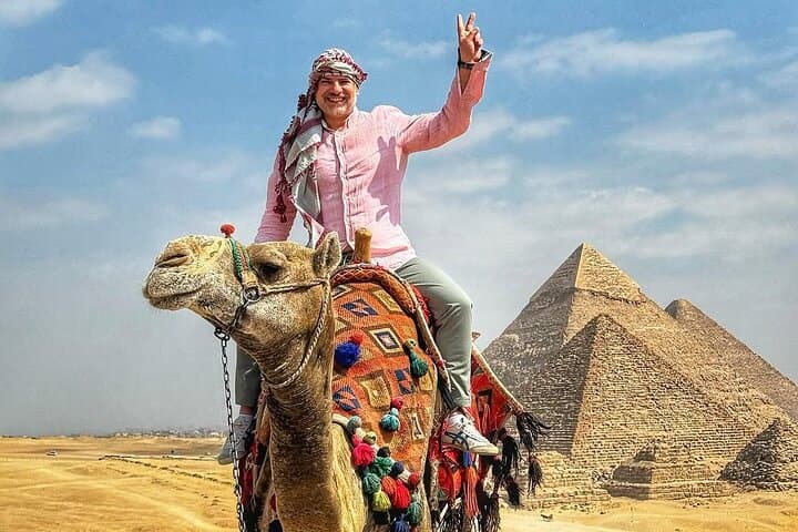 Giza Grand Egyptian Museum, ATV & Camel Ride with Pyramid-View Lunch photo 4