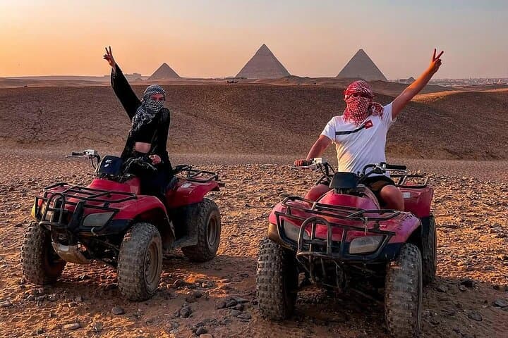 Giza Grand Egyptian Museum, ATV & Camel Ride with Pyramid-View Lunch photo 6