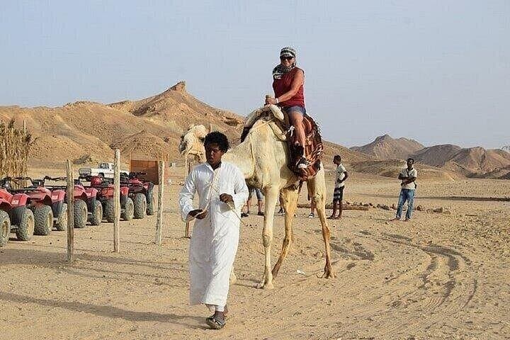 ATV Through Sinai: Echo Valley & Bedouin Camel Ride from Sharm El Sheikh photo 2