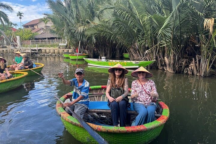 Hoi An Vespa Tour: Secret Roads, Bamboo Basket Boat & Local Flavors