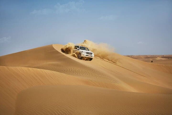 Abu Dhabi Desert Safari: 4x4 Dune Bashing, BBQ Dinner & Camel Ride photo 3