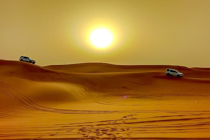 Abu Dhabi Desert Safari: 4x4 Dune Bashing, BBQ Dinner & Camel Ride photo 4