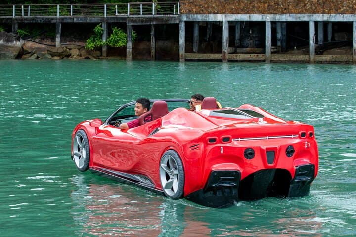 Jet Car Ride in Langkawi: Supercar Sea Ride Past Eagle Square photo 6