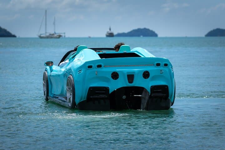 Jet Car Ride in Langkawi: Supercar Sea Ride Past Eagle Square photo 5
