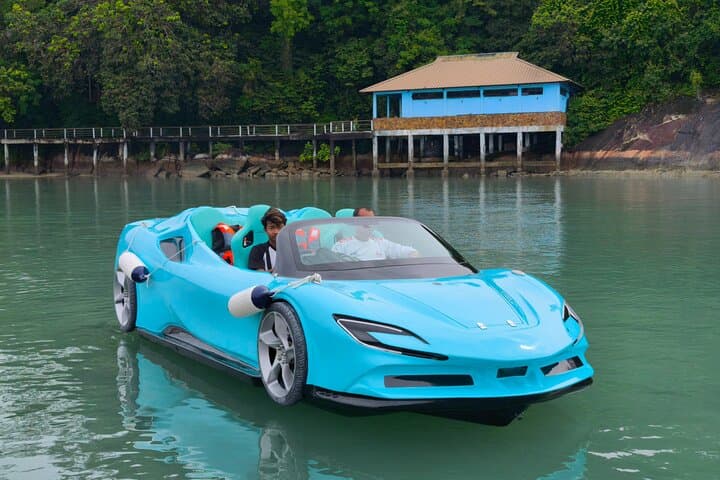 Jet Car Ride in Langkawi: Supercar Sea Ride Past Eagle Square photo 3