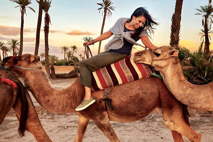 Agafay Desert Quad & Camel Evening — Marrakech Adventure with Dinner and Fire Show photo 6