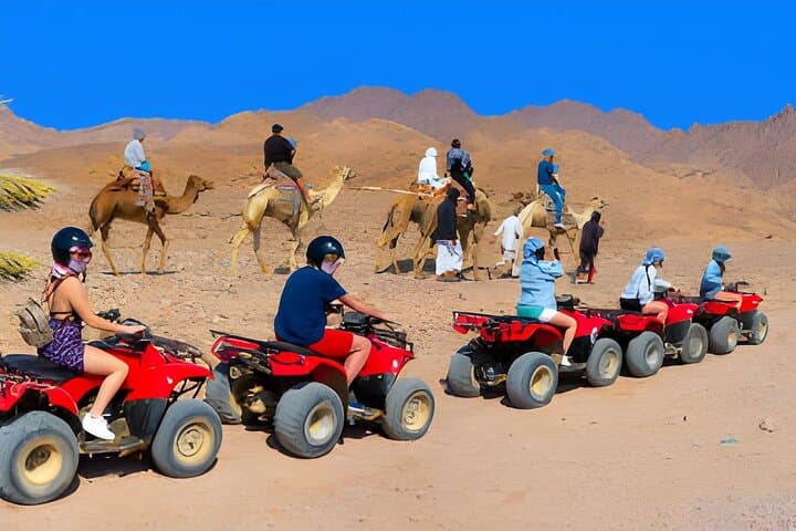 Agafay Desert Quad & Camel Evening — Marrakech Adventure with Dinner and Fire Show photo 5
