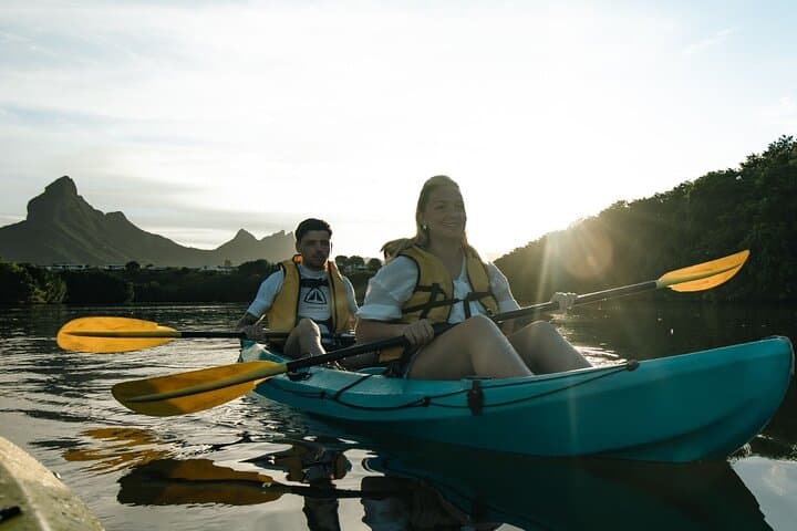 Mauritius Sunrise Kayak: Guided Tamarin River Morning Tour photo 4