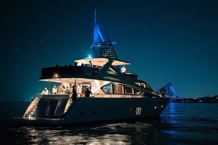 Dubai Harbour Luxury Yacht Cruise with BBQ and Skyline Views photo 3