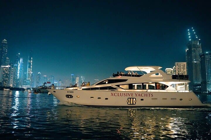 Dubai Harbour Luxury Yacht Cruise with BBQ and Skyline Views photo 5