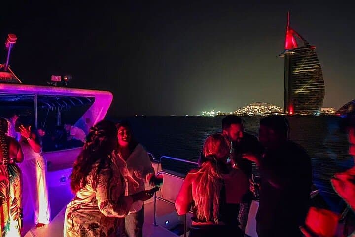 Dubai Marina Yacht Party: Night Cruise with BBQ, Open Bar & Live DJ photo 6