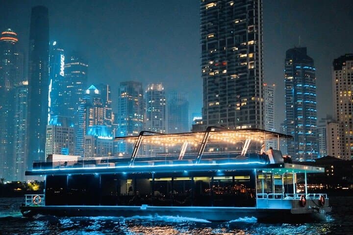 Dubai Marina Night Cruise — 1-Hour Ain Dubai Sightseeing Boat photo 3