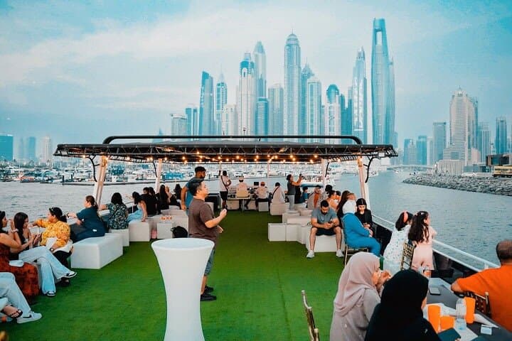 Dubai Marina Night Cruise — 1-Hour Ain Dubai Sightseeing Boat photo 5