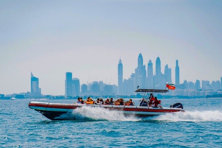Dubai Speedboat Cruise: 90-Minute RIB Tour Around Palm Jumeirah, Atlantis & Burj Al Arab photo 3