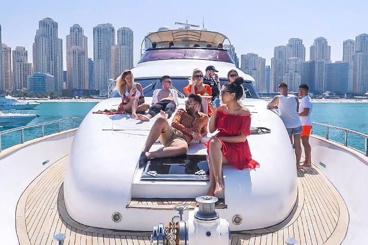 Dubai Marina Luxury Yacht Tour — Shared Cruises with Breakfast or BBQ photo 2