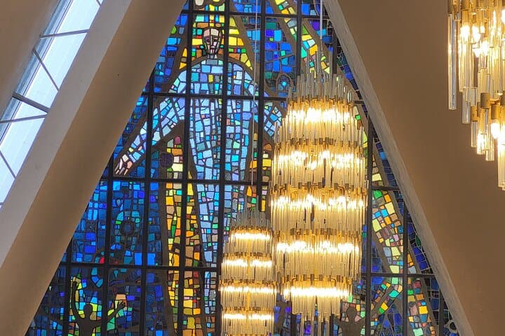Tromsø Walking Tour & Arctic Cathedral Visit — Treasure Hunt, Bridge Ride & City Sights
