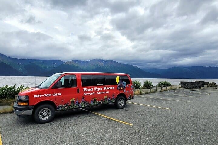 Anchorage to Homer Shuttle: Scenic Kenai Peninsula Transfer (Anchorage Airport Pickup)