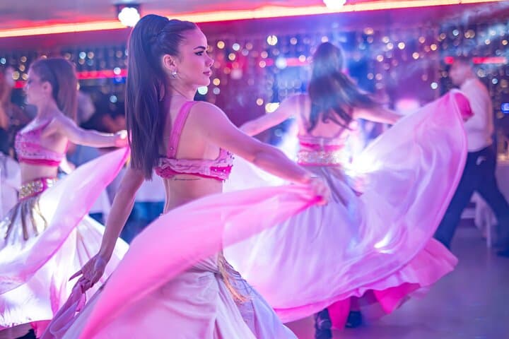 Bosphorus Dinner Cruise: Evening Istanbul Cruise with Live Turkish Music & Dinner