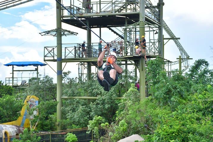 Selvatica Cenote Zipline and ATV Adventure from Cancun