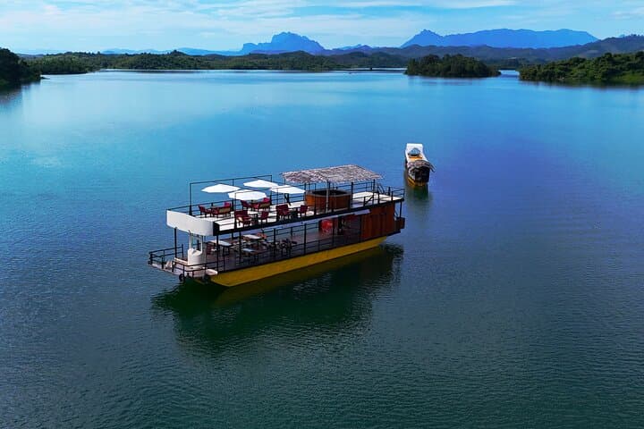 BBQ Lunch Cruise on Nam Ngum Lake — 1000 Islands Swim, Fishing & Local Flavors