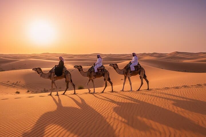 Dubai Evening Desert Safari: Dune Bashing, BBQ Dinner and Live Shows photo 3