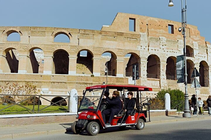 Explore Ancient Rome by Golf Cart: Colosseum, Forum & Piazza Highlights photo 5