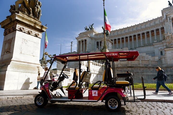 Explore Ancient Rome by Golf Cart: Colosseum, Forum & Piazza Highlights photo 6