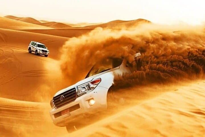 Dubai Evening Desert Safari: Dune Bashing, BBQ Dinner and Live Shows photo 2