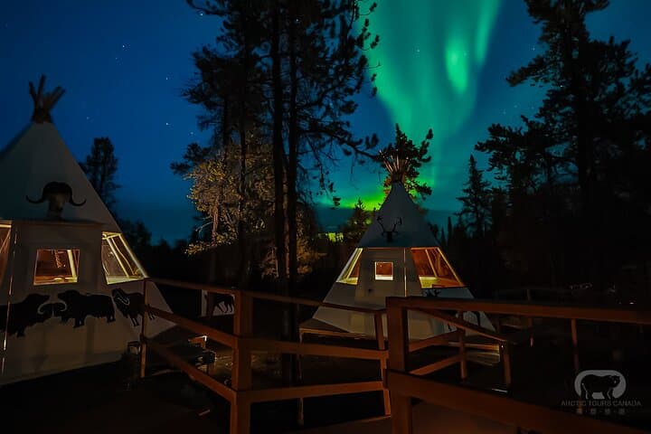 5-Day Yellowknife Arctic Aurora Tour: Snowmobiling, Dogsledding & Ice Fishing
