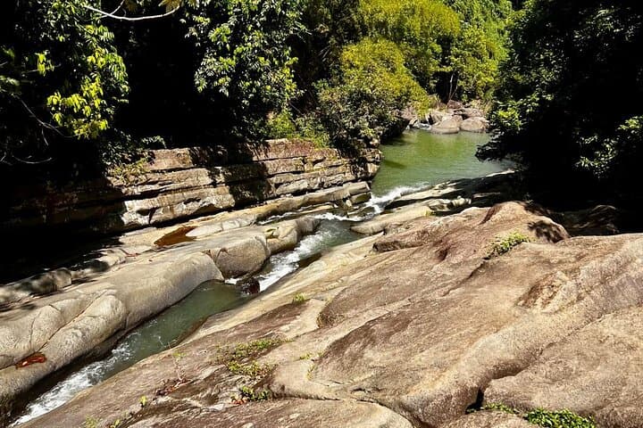 El Yunque Rainforest Waterslides and Luquillo Beach Tour: Natural Rock Slides & Local Eats