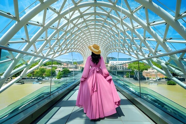 Tbilisi Old Town Walking Tour — Sulphur Baths, Wine Tasting & Waterfall