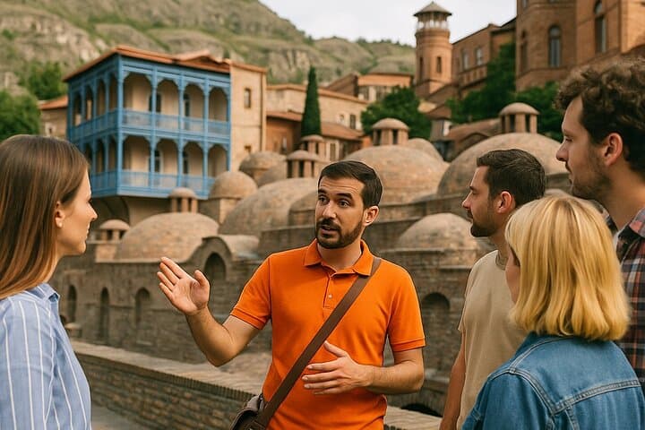 Tbilisi Old Town Walking Tour — Wine & Chacha Tasting in Four Hours