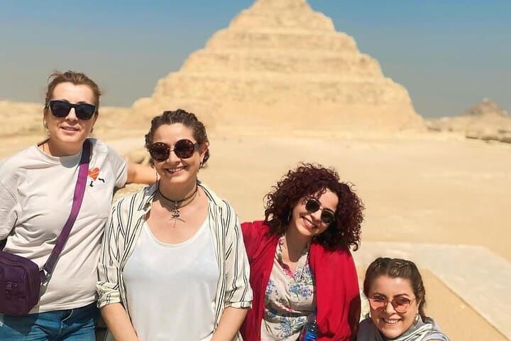 Full-Day Giza, Saqqara & Dahshur Pyramids with Nile Felucca Ride (Private) photo 1
