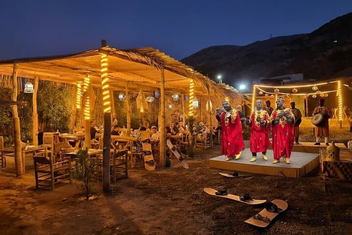 Agadir Sandboarding and Tamri Canyon Adventure with Gourmet Dinner