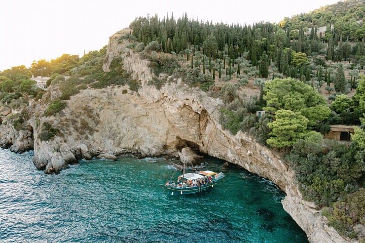 Athens Private 4-Stop Aegean Cruise: Swim Stops & Coastal Sights photo 4