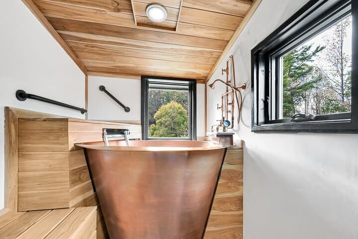 Asheville Spa Escape: Salt Sauna, Steam & Copper Soak in the Blue Ridge